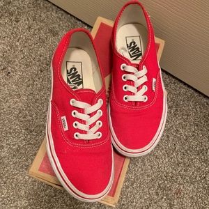 Red Vans